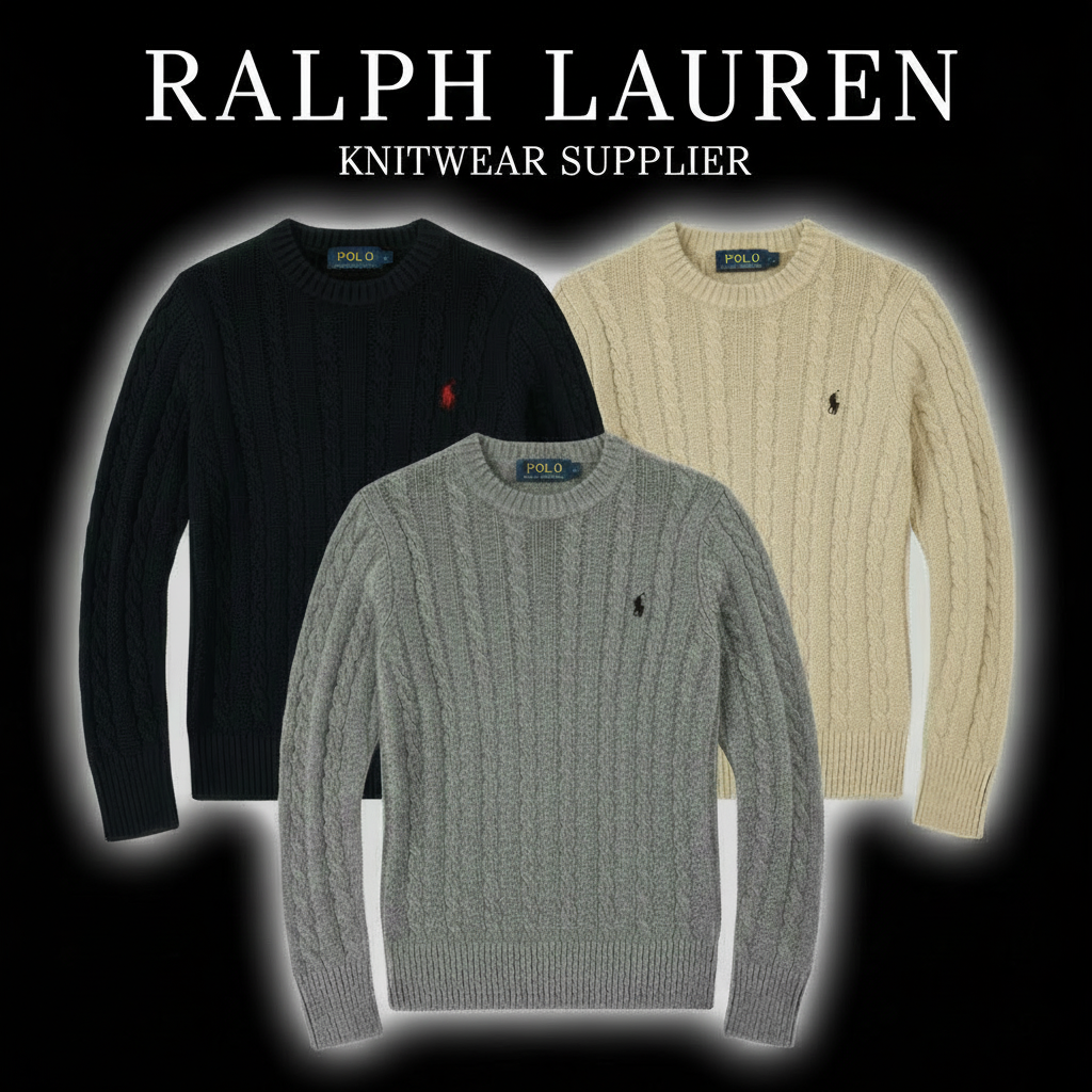 Ralph Lauren Knitwear Supplier